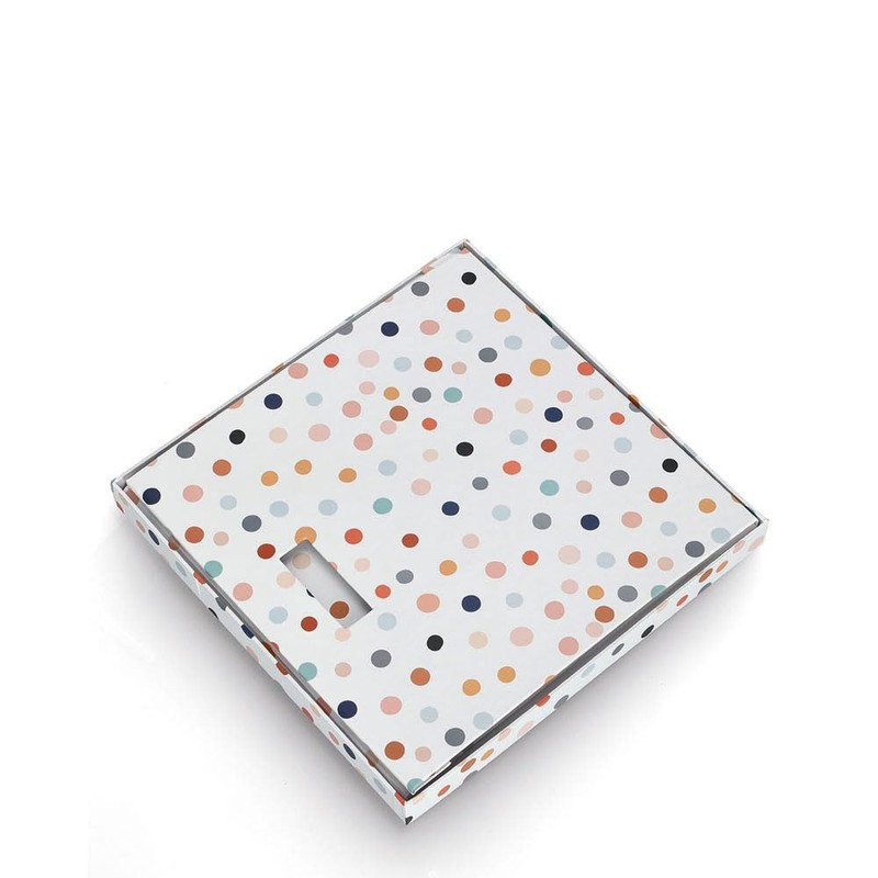 Zeller Dots 14476 Storage Box Recycled Cardboard Approx. 33.5 x