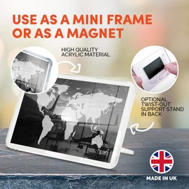 1 x Fridge Magnet - Traveling World Map Airport Lounge #37643