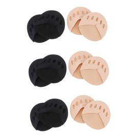 minkissy Sets Men's Five Toe Socks Half Socks No Show Cotton Peep Toe for Sports Work Casual Shoes Black Pairs