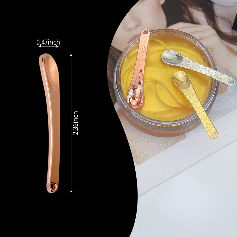 2-Pack Mask Applicator Cosmetic Scraper Cream Scoop Applicator For Facial