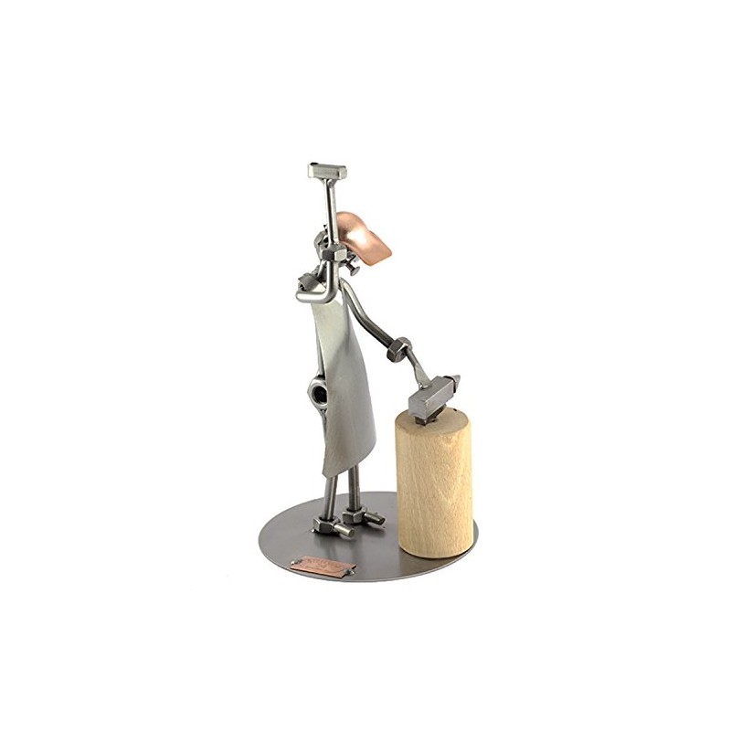 Steelman24 I Nuts and bolts sculpture Blacksmith I Handmade ornaments
