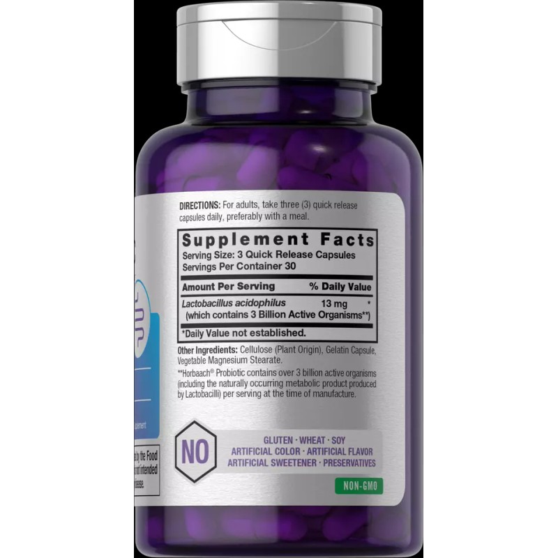Probiotic for Women & Men | 3 Billion CFU |