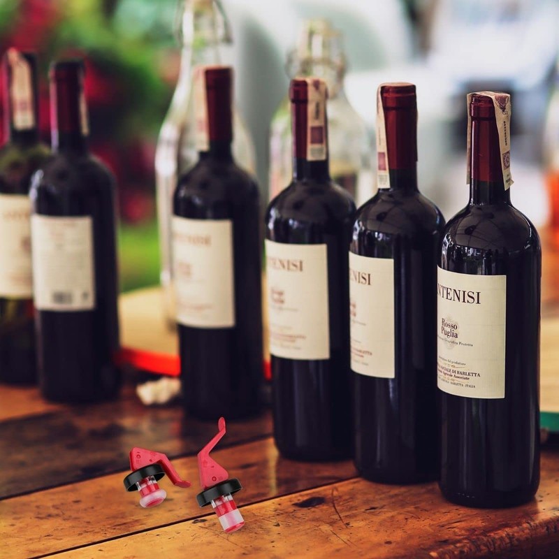 Fackelmann 49569 Bottle Spreizver Caps Set Multicolor Plastic Bath Mat