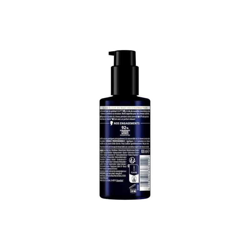 Schwarzkopf - GLISS - Elixir de Nuit - Rebuilding Hair