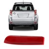 Rear Bumper Reflector ABS Red Tail Bumper Side Marker Reflector