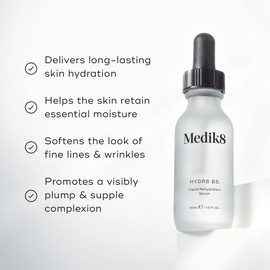 Medik8 Medik8 Hydr8 B5 Travel Size - Liquid Rehydration Serum With Hyaluronic Acid - Replenishes, Smooths & Plumps Skin - Ideal For Normal to Sensitive Skin Types - 8ml