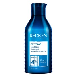 REDKEN Extreme Conditioner, Conditioner for Damaged Hair and Dry Tips, Anti-Hair Breakage Care Conditioner for Shine and Resistance, Restorative Care 300 ml