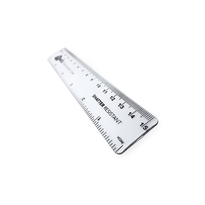 Monster Stationery - 6 Inch / 15cm Transparent Rulers -