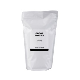 Minimalist Cocoa Powder, Dutch Process for Baking and Beverages, Packaged for Convenience in a Resealable Bag (1 Pound)