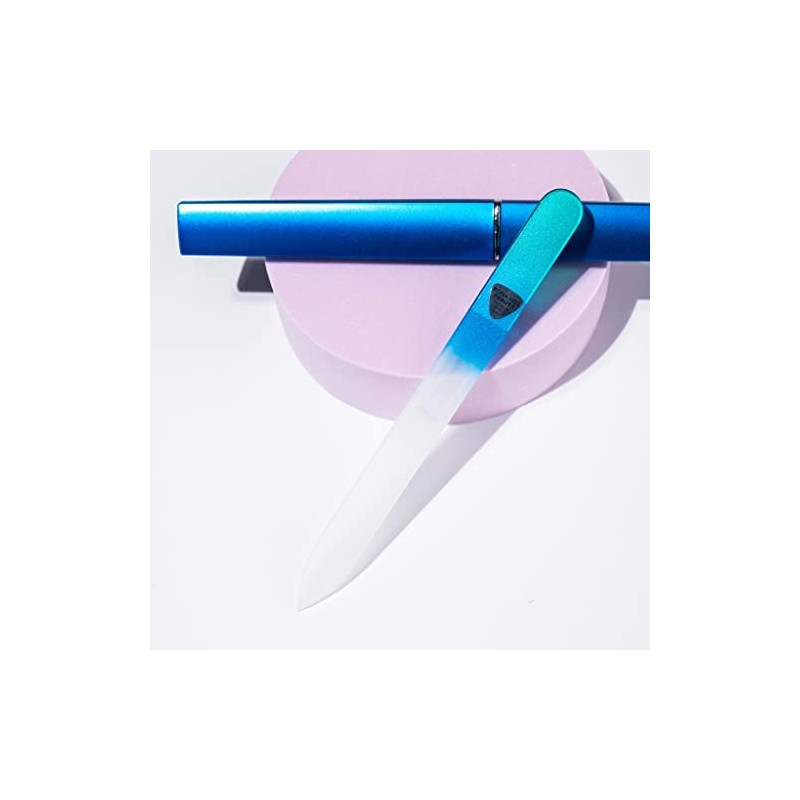 Glass Nail File with Case, Luxurious Gifts for Women -