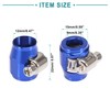 ACROPIX AN4 Hex Automotive Hose Finisher Flexible Rubber Pipe Clamp