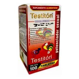 Tab Testiton Extra Fuerte 100 The King Sabor