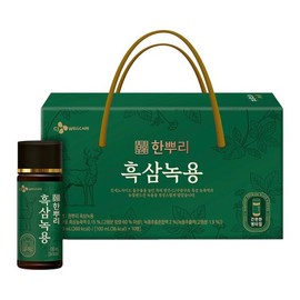 CJ 한뿌리 흑삼녹용(100mlx10병) CJ Hanppuri Black Ginseng & Deer Antler (100ml x 10 bottles)