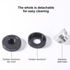 Black Coffee Tamper Stainless Steel Dual Head Coffee Distributor for