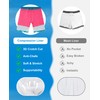 Gleeease Mens 9 inch Swim Trunks with Compression Liner Quick