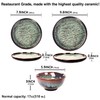 jinsongdafa Dinner Set 12 Pieces - Round Reactive Glaze Tableware