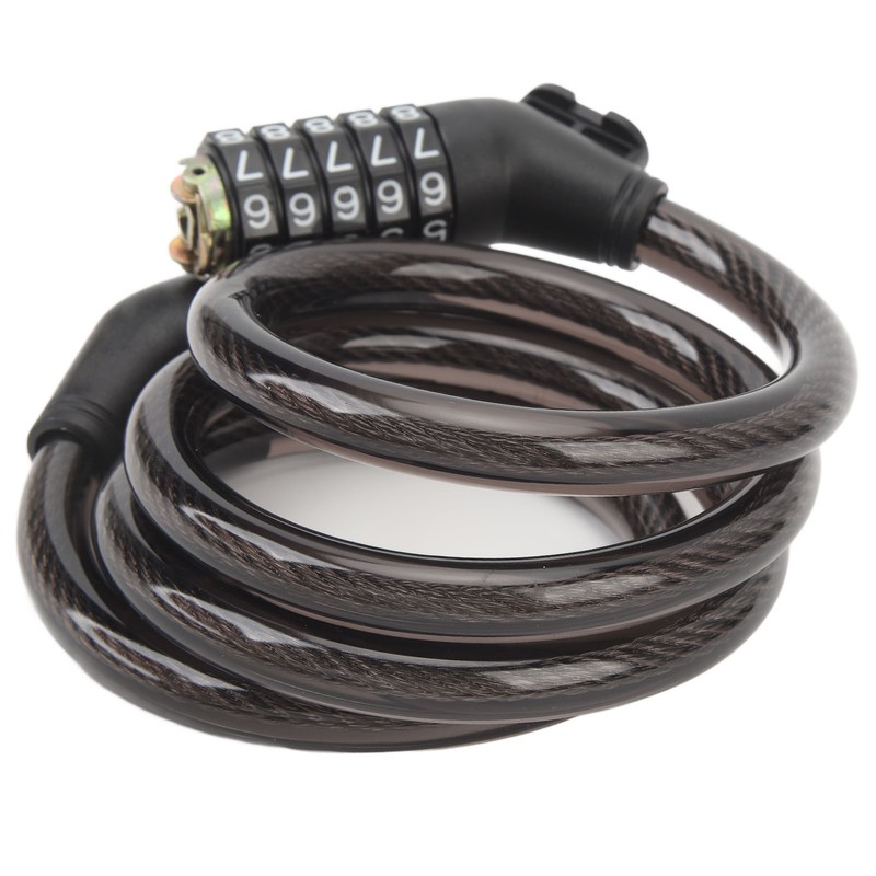 3.6ft Bicycle Lock with Mounting Bracket Anti Theft Universal 5