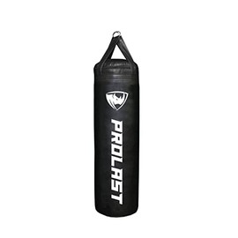 PROLAST 4ft 80lb Heavy Punching Bag UNFILLED Made in USA(New Edition) (Black)