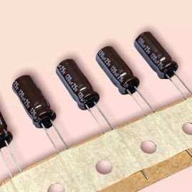 Nichicon 1 PCS Nichicon Alum CAPACITOR Polar 120UF 120MF 25V (Replacing 16V 10V 6.3V )