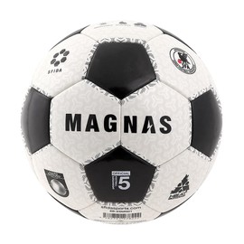 Imio SFIDA MAGNAS Earth Soccer Ball Size 5 White/Black Junior Soccer Futsal