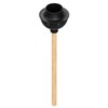 SteadMax Heavy Duty Toilet Plunger, Commercial Grade Double Thrust Force