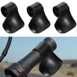 3 Pcs Motorcycle Throttle Mount Motorcycle Throttle Assist Cruise Control Grip ABS Plastic Wrist Hand Grips Handlebar Oil Control Rocker for Black Electric Bike Sport Off Road Scooter Rest Accelerator