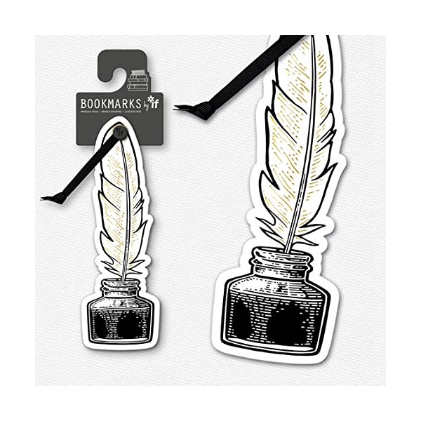 Academia Bookmarks - Quill & Ink