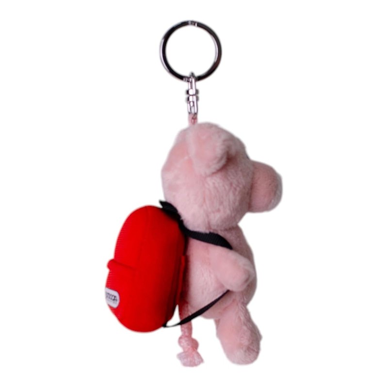NIKI OUTDOOR PRODUCTS Key Holder, Pink Pig 3.9 inches (10