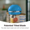 Kitchen Mama Mini Electric Can Opener Smooth Edge: Opens Can