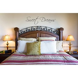 Juko Sweet Dreams wall sticker decal bedroom wall art. Silver