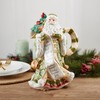 Fitz and Floyd Holiday Home Green Santa Pitcher, 48 Ounce