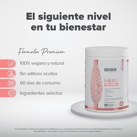 BIRDMAN H-Balance | Myo & D-Chiro Inositol, Citrato de Magnesio, Vitaminas y Zinc | Alta Concentración en Proporción 40:1 | Fórmula Premium Sin Aditiv