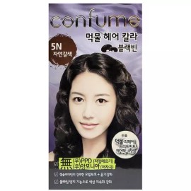Busan Holdings 염색하 면서 모발 두피를 건강하게 헤어 자연 갈색 Dye While Keeping Hair and Scalp Healthy, Natural Brown Hair