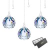 JIHUI Crystal Prism Ball Window Suncatcher Rainow Maker 30mm/1.18 inches