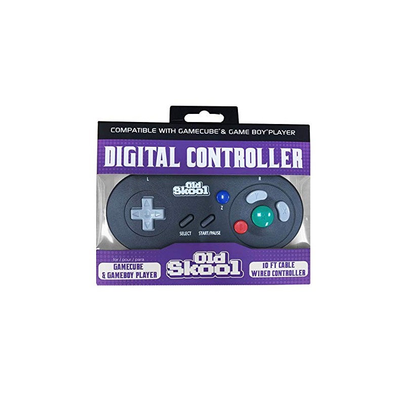 Old Skool DIGITAL CONTROLLER COMPATIBLE WITH GAMECUBE & GAMEBOY PLAYER