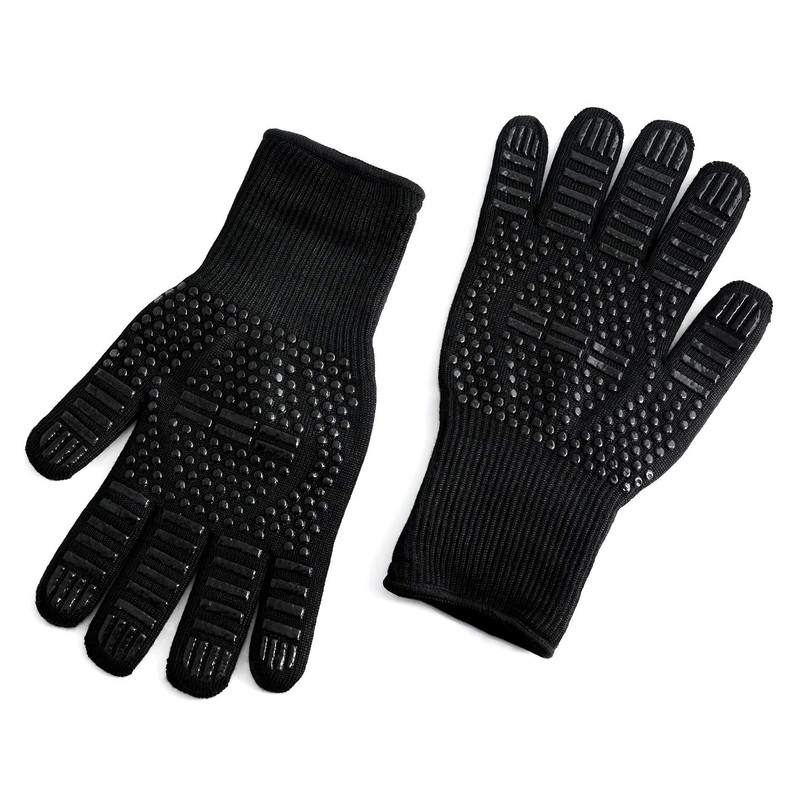 PRECORN BBQ Grill Gloves Universal Size Heat Resistant up to
