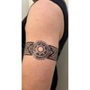 18 Blätter Temporäre Armband Tattoos Maori Tattoos Tribal Tattoos Armband18-2