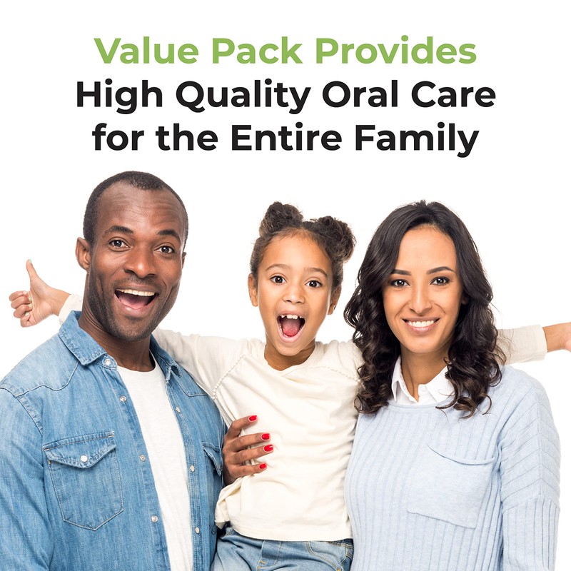 Reach Crystal Clean Toothbrush, Medium Bristles, 1 Count, Pack of