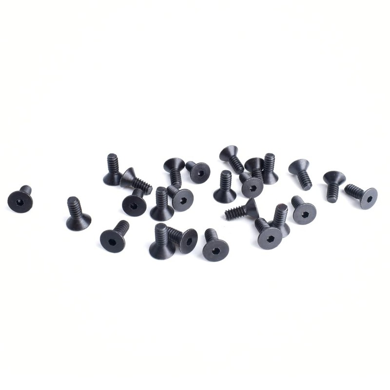 YOUFEN #6-32 X 3/8" Flat Head Socket Cap Screws 10.9