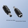 PNGKNYOCN DC Power Adapter,DC 5.5mm x 2.1mm Male Plug to