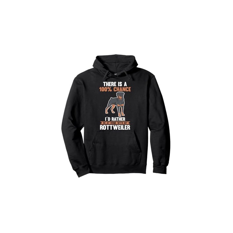 Dog Rottweiler Pullover Hoodie