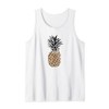 Cute Leopard Print Pineapple vintage retro pattern Tank Top