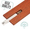 Jaques of London Cribbage Board | Luxury Mahogany Cribbage Board