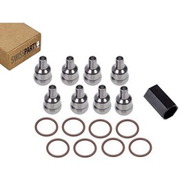 8pc High Pressure Oil Rail Ball Tube Repair Kit Seals and Tool For Ford 6.0L Powerstroke 04-10