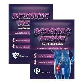 Parche Para Aliviar El Dolor De Ciática Sumifun - 24 Piezas