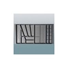 Cutlery Tray 90 MM Height 50 CM Cabinet cutlery drawer made from plastic in Silver Grey Kitchen Cutlery Tray