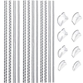 20Pcs Ring Size Adjuster, 12 Pcs Ring Resizer Invisible Tightener and 8 Pcs Ring Invisible Rubber Mat Adjust Ring Size, Suitable for Most of Ring