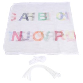 Stairs Net Small Hole Design Weather Resistance Strong Durable Convenient Railing Safety MeshLetter