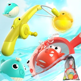 Baby Bath Toys for Toddlers, Magnetic Fishing Game for Toddlers and Babies