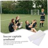 BESPORTBLE 4sets 2pcs Blank Captain Armbands for Soccer Football Rugby